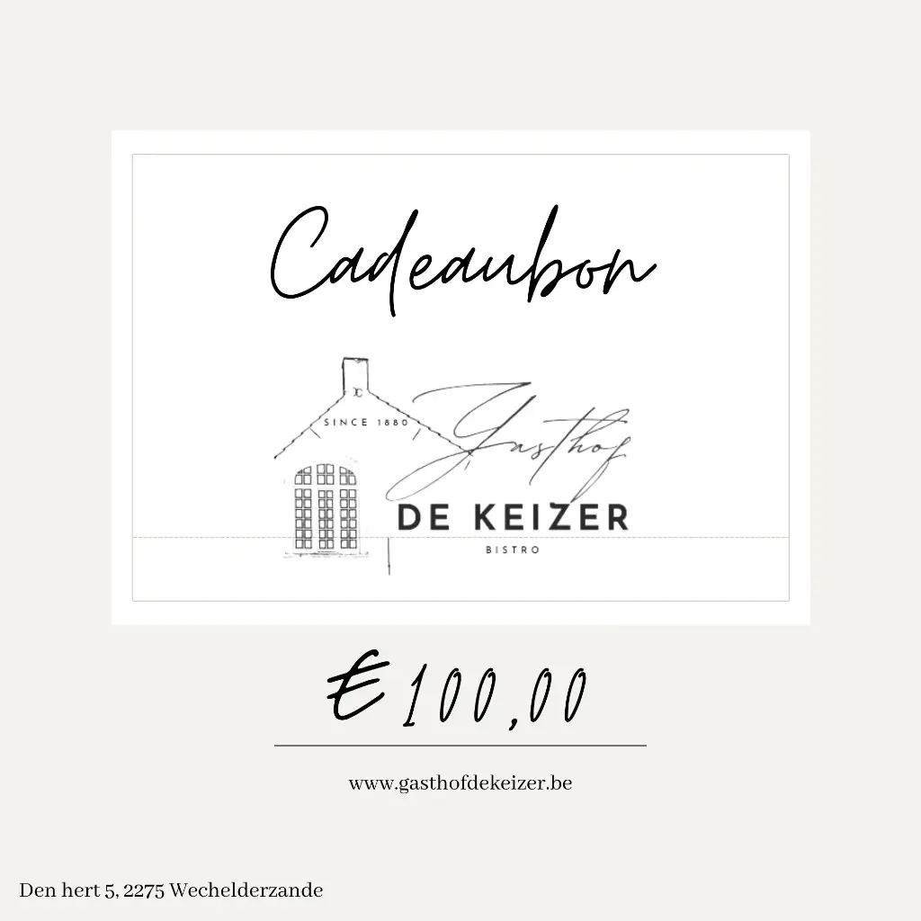 Cadeaubon (€ 100)
