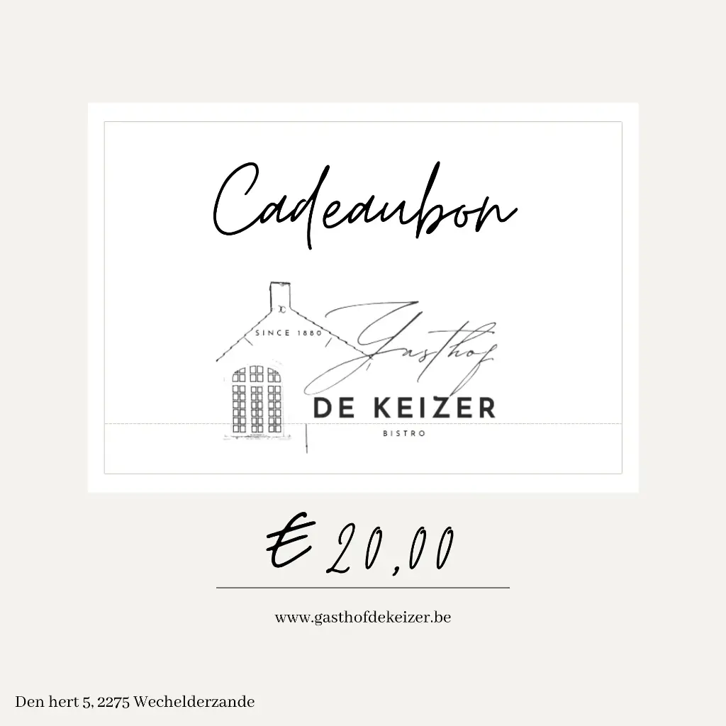Cadeaubon (€ 20)