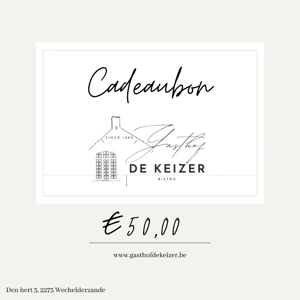 Cadeaubon (€ 50)