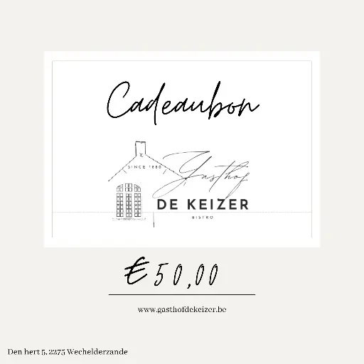 Cadeaubon (€ 50)